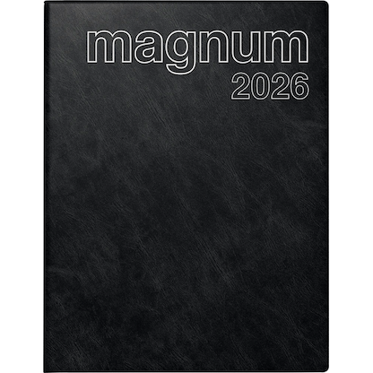 Artikelbild 2 für rido idé Buchkalender magnum 2026 schwarz, Artikelnummer 594851