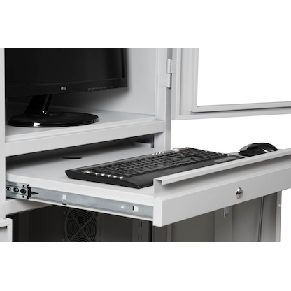 Artikelbild 11 für Gürkan PC-Schrank grau, Artikelnummer 564652