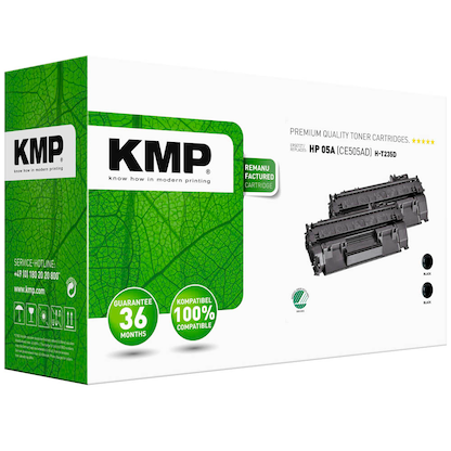 Artikelbild 2 für KMP H-T235D schwarz Toner kompatibel zu HP 05A (CE505D), 2er-Set, Artikelnummer 508919
