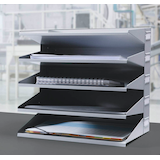 Artikelbild 1 für DURABLE Sortierstation grau mit 5 Fächer, Artikelnummer 102222