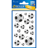 Artikelbild 1 für AVERY Zweckform Aufkleber 53708 Fussball, 48 Etiketten, Artikelnummer 242224