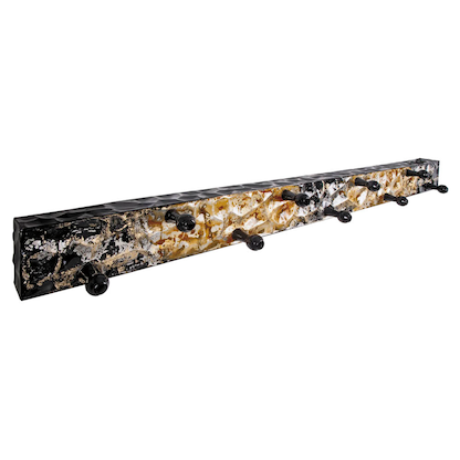 Artikelbild 2 für HAKU Möbel Wandgarderobe 32569 Motiv Metall 9 Haken 115,0 x 11,0 cm, Artikelnummer 552321