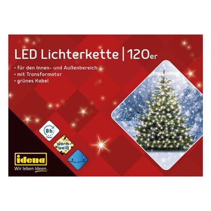 Artikelbild 6 für Idena 120er LED Lichterkette grün 20,0 m, Artikelnummer 638284