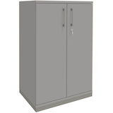 Artikelbild 1 für fm Aktenschrank Oldenburg, 4260429766918 lichtgrau 2 Fachböden 80,0 x 44,2 x 113,3 cm, Artikelnummer 268633