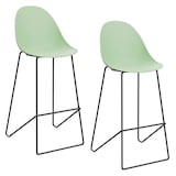 Artikelbild 1 für 2 meet powered by PAPERFLOW Barhocker VOID grün, Artikelnummer 300837