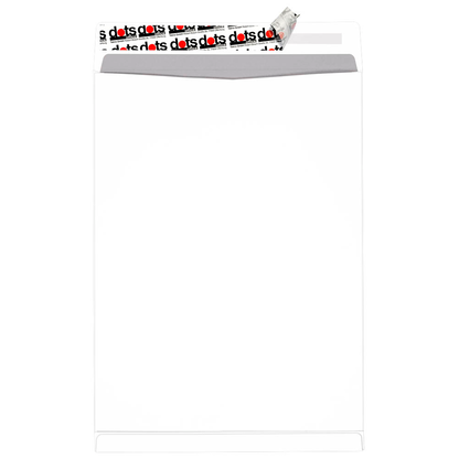 Artikelbild 3 für dots Faltentaschen DIN B4 ohne Fenster weiß mit 2,0 cm Falte, 50 St., Artikelnummer 118422