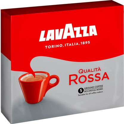 Artikelbild 2 für LAVAZZA Qualita Rossa Kaffee, gemahlen, Arabica- und Robustabohnen, Artikelnummer 126056