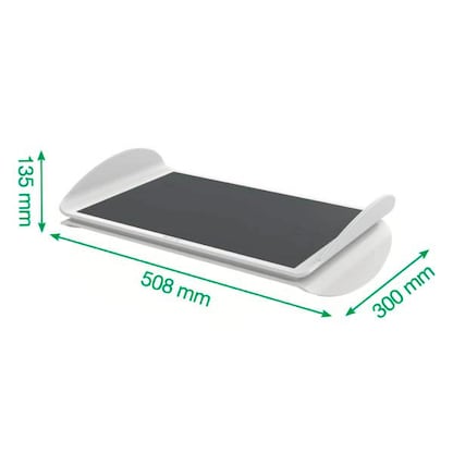 Artikelbild 3 für LEITZ Fußstütze Ergo grau Kunststoff, Artikelnummer 401473