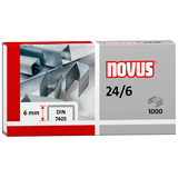 Artikelbild 1 für 1.000 novus Heftklammern SUPER 24/6, Artikelnummer 692475