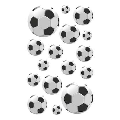 Artikelbild 2 für AVERY Zweckform Aufkleber 53708 Fussball, 48 Etiketten, Artikelnummer 242224
