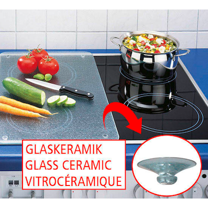 Artikelbild 2 für WENKO Herdabdeckplatten Caprese schwarz, 2 St., Artikelnummer 532277