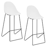 Artikelbild 1 für 2 meet powered by PAPERFLOW Barhocker VOID weiß, Artikelnummer 300857