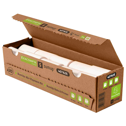 Artikelbild 5 für Exacompta SumUp Thermorollen 5,7 cm x 9,0 m, 20 Rollen, Artikelnummer 346548