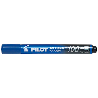 Artikelbild 5 für PILOT 100 Permanentmarker farbsortiert 1,0 mm, 4 St., Artikelnummer 363080