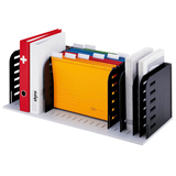 Artikelbild 1 für styro Sortierstation styrorac grau/schwarz mit 7 Fächer, Artikelnummer 370229