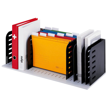 Artikelbild für styro Sortierstation styrorac grau/schwarz mit 7 Fächer, Artikelnummer 370229