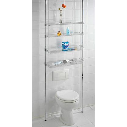 Artikelbild 3 für WENKO Teleskopregal Ellera silber 71,0 x 20,0 x 65,0 - 285,0 cm, 1 St., Artikelnummer 529392