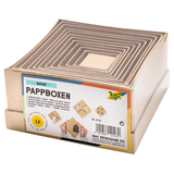 Artikelbild 1 für 12 folia NATUR Geschenkboxen-Set braun, Artikelnummer 418564