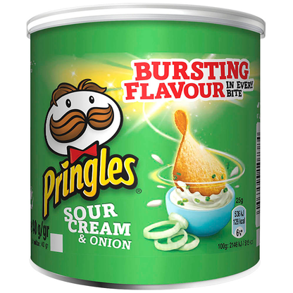 Artikelbild für Pringles Sour Cream & Onion Chips 12x 40,0 g, Artikelnummer 978189