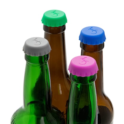 Artikelbild 2 für LURCH Silikon-Kronkorken bunt, 12 St., Artikelnummer 637878