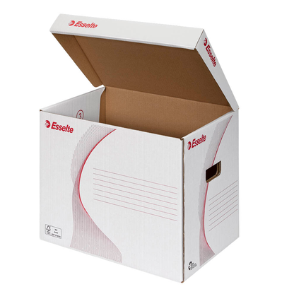 Artikelbild 3 für 10 Esselte Archivcontainer weiß 39,8 x 28,0 x 30,2 cm, Artikelnummer 515062