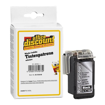 Artikelbild 12 für office discount schwarz Druckkopf kompatibel zu Canon PG-545XL, Artikelnummer 202130