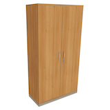 Artikelbild 1 für fm Aktenschrank Sidney, 4260267327586 buche 4 Fachböden 100,0 x 44,2 x 186,9 cm, Artikelnummer 101133
