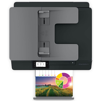 Artikelbild 5 für HP Smart Tank Plus 570 Wireless All-in-One 3 in 1 Tintenstrahl-Multifunktionsdrucker grau, Artikelnummer 186914