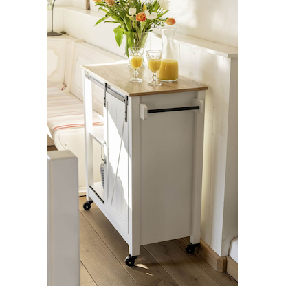 Artikelbild 9 für WENKO Servierwagen weiß 80,0 x 40,0 x 88,5 cm, Artikelnummer 810784