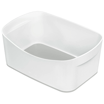 Artikelbild 10 für AKTION: LEITZ MyBox Aufbewahrungsbox 3,0 l perlweiß/grau 24,6 x 16,0 x 9,8 cm mit Prämie nach Registrierung, Artikelnummer 403232