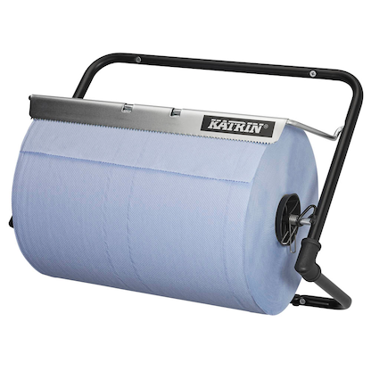 Artikelbild 2 für KATRIN Putzrollenhalter 54930 schwarz Metall, Artikelnummer 263554