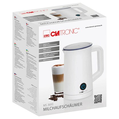 Artikelbild 3 für CLATRONIC MS 3693 Milchaufschäumer weiß, Artikelnummer 299556