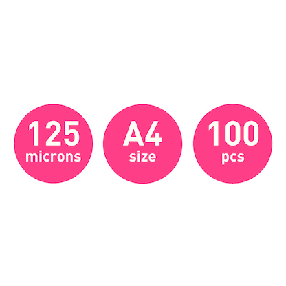 Artikelbild 8 für 100 LEITZ Laminierfolien glänzend für A4 125 micron, Artikelnummer 908152