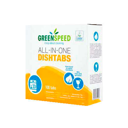 Artikelbild 10 für GREENSPEED™ ALL-IN-ONE Spülmaschinentabs 100 St., Artikelnummer 385569