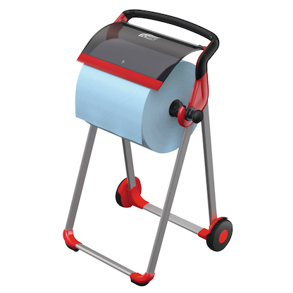 Artikelbild 14 für TORK Putzrollenhalter Performance W1 652008 schwarz, rot Kunststoff, Artikelnummer 504068