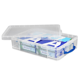 Artikelbild 1 für Really Useful Box Aufbewahrungsbox 24,5 l transparent 40,0 x 60,0 x 15,5 cm, Artikelnummer 575896