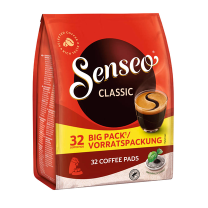 Artikelbild 6 für Senseo CLASSIC BIG PACK Kaffeepads, Arabica- und Robustabohnen 32 Pads, Artikelnummer 143667