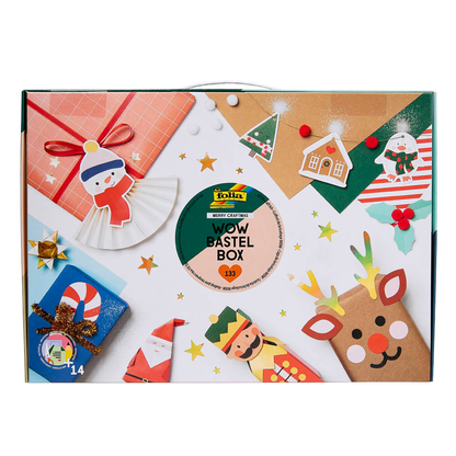 Artikelbild 2 für folia Bastelset Weihnachten 54-tlg. mehrfarbig, Artikelnummer 794972