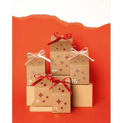 Artikelbild 2 für folia Adventskalenderzahlen NUMBERS GOLD gold 24 St., Artikelnummer 693006