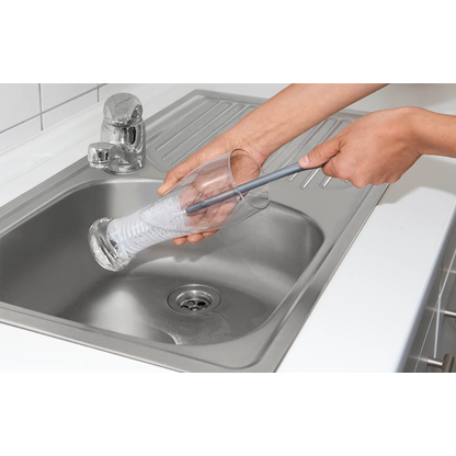 Artikelbild 3 für Nölle Flaschenbürste grau/weiß Kunststoff, Artikelnummer 204300