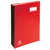 Artikelbild 1 für Exacompta Unterschriftenmappe 20 Fächer rot, Artikelnummer 251532