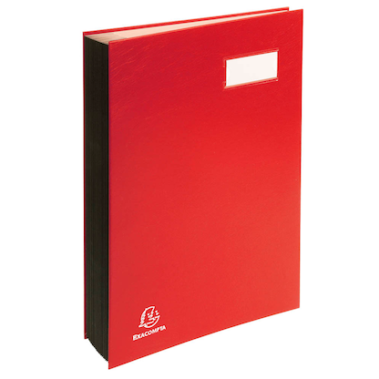 Artikelbild für Exacompta Unterschriftenmappe 20 Fächer rot, Artikelnummer 251532