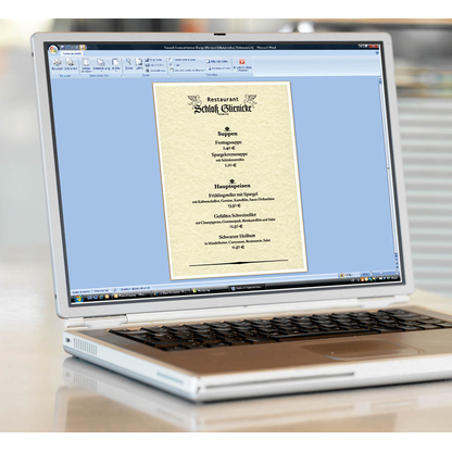 Artikelbild 2 für SIGEL Briefpapier Perga champagner DIN A4 200 g/qm 50 Blatt, Artikelnummer 508200