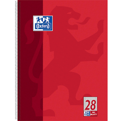 Artikelbild 3 für AKTION: OXFORD Collegeblöcke Schule Lineatur 28 kariert DIN A4 Innen- und Außenrand, 5 Blöcke + GRATIS HARIBO Phantasia 175,0 g, Artikelnummer 708663