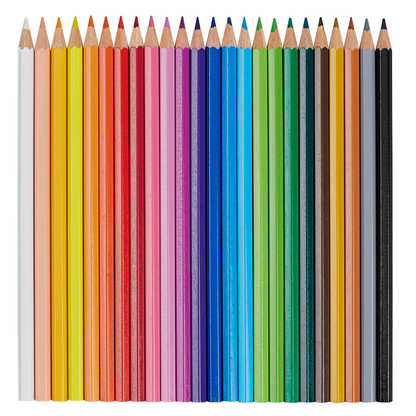 Artikelbild 3 für FABER-CASTELL CASTLE Buntstifte farbsortiert, 24 St., Artikelnummer 685537