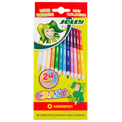 Artikelbild 20 für JOLLY Supersticks Crazy Buntstifte farbsortiert, 12 St., Artikelnummer 348617