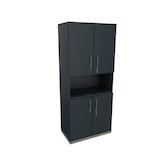 Artikelbild 1 für fm Regalschrank Oldenburg, 4260649684436 lavagrau 80,0 cm 44,2 cm, Artikelnummer 408593