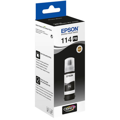 Artikelbild 3 für EPSON 114/T07B1/B2/B3/B4/B5 Foto schwarz, cyan, magenta, gelb, grau Tintenflaschen, 5er-Set, Artikelnummer 876567