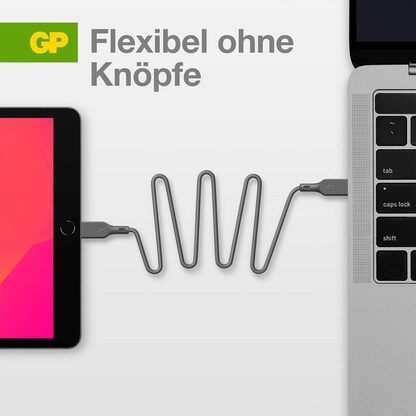 Artikelbild 7 für GP USB C Kabel 1,0 m grau, 1 St., Artikelnummer 735781
