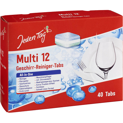 Artikelbild 16 für Jeden Tag All in 1 Spülmaschinentabs 40 St., Artikelnummer 752234